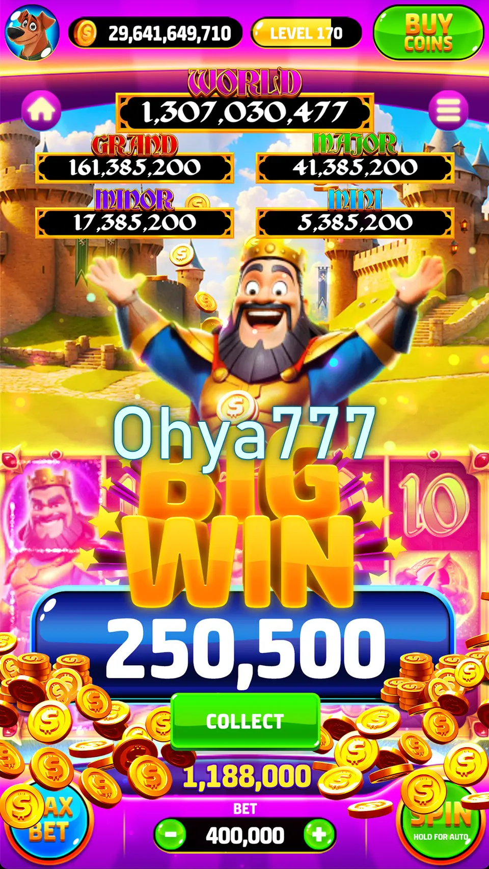 Ohya777 Tangkapan Layar - APK Resmi